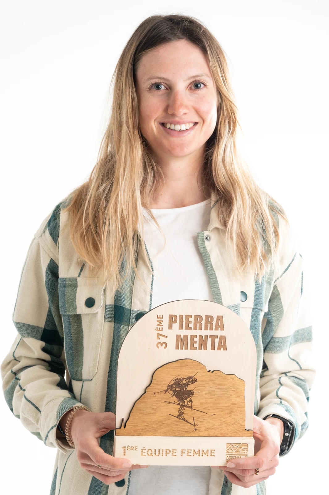 Emily Harrop trophé Pierra Menta